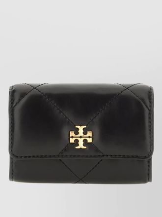 Tory Burch leather wallet quilted design cardholder