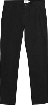 Farah Effen Slim Heren Chino (Zwart)