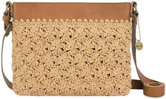 The Sak Melrose Crossbody Leather Bag in Natural Primrose Straw at Nordstrom