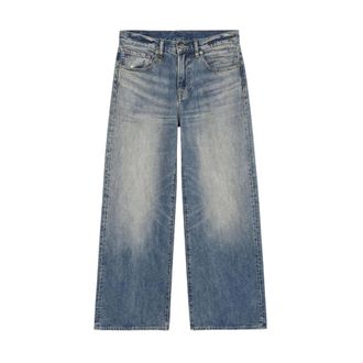 R13 Wide Jeans, female, Blue, Size: W27 Jean dArcy Flare