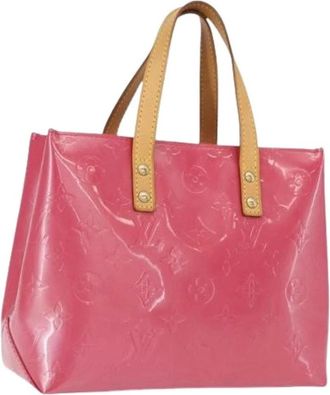 Louis Vuitton Pre-owned Handbags, female, Pink, Size: ONE SIZE Pre-owned Canvas Handbag