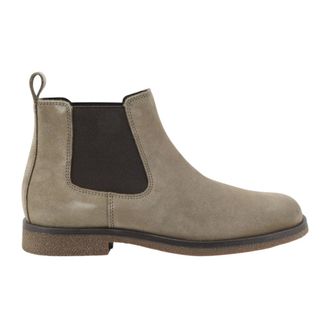 Geox Schoenen, Heren, Beige, 45 EU, Leer, Chelsea Boots