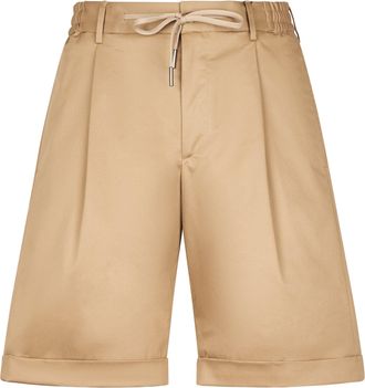 Tagliatore Tailored Bermuda Shorts with Drawstring Waist