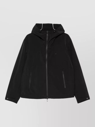 Emporio Armani hooded jacket long sleeves side pockets