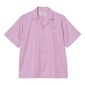 Carhartt Work in Progress S/S Delray Shirt Gentle Purple White I031465-3N7-XX