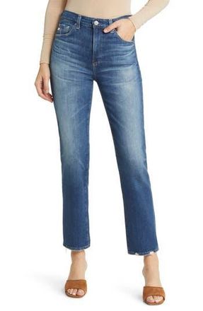 AG - Adriano Goldschmied Saige High Waist Straight Leg Jeans in 14 Years Metaphor at Nordstrom Rack, Size 26