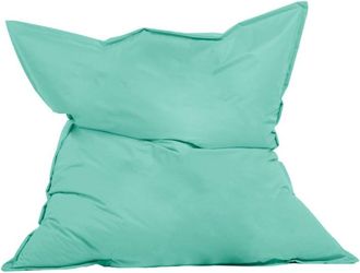 Concept Usine Puf rectangular de exterior XXL 180x140cm turquesa