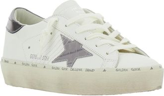 Golden Goose Womens Sneakers Hi Star White Leather Cow Trainers