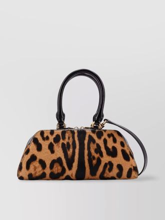Givenchy antigona mini leather leopard-print shoulder bag