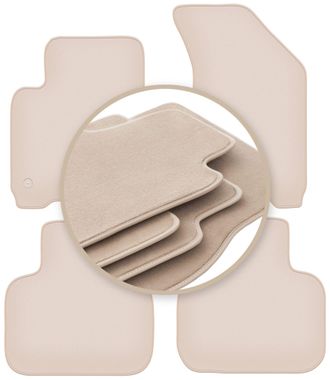 OEM Alfombrillas Beige Premium Para Dodge Journey Jc49 Crossover 2007-2016