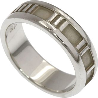 Tiffany & Co. Silver Silver Band Ring (Pre-Owned)
