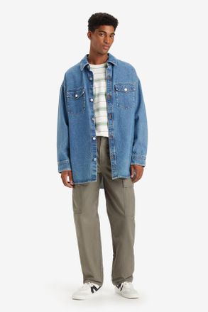 Levi's Pantalones XX Cargo Straight - Hombre - 30X34 - Neutral / Smokey Olive Canvas