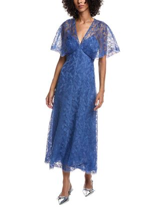 Lela Rose Tulip Lace Midi Dress