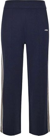 Autry Broeken, Heren, Blauw, XL, Gebreide Viscose Joggingbroek
