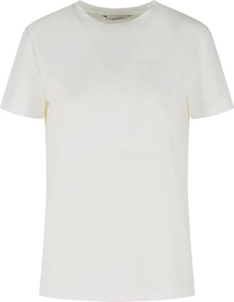 Max Mara T-shirt Max Mara Panfilo in cotone bianco