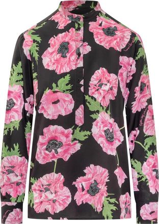 Stella McCartney Pink Floral Print Shirt