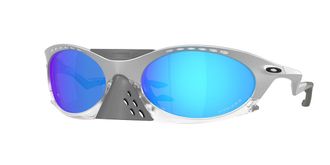 Oakley OO9437 PLANTARIS 943713 Mens Sunglasses Silver Size 63