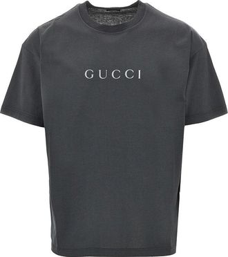 Gucci Gliettered logo T-shirt Man L