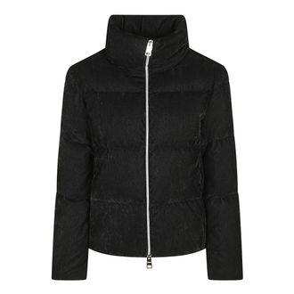 Herno Winter Jackets, female, Black, Size: 2XL Resort Jacket