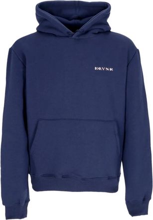 Dolly Noire Mordred Hoodie Blauw Lange Mouw - Heren - Hoodies - Blauw - L - Katoen - Hoodies & sweatvesten