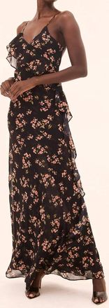 Misa Gillian Maxi Dress In Autumn Cluster