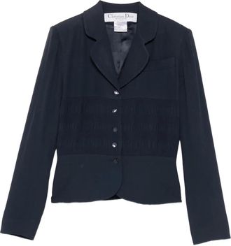 Dior Giacca con bottoni anni 90 - Blu