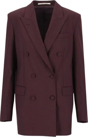 Tagliatore T Jasmine Blazer - Dames - Blazers - Rood - XS - Polyester - Jassen