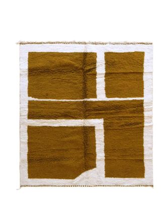 AFK Living Alfombra bereber gr&aacute;fica y moderna lana 228 x 266 cm