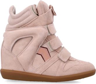 Isabel Marant Peach High Top Sneakers