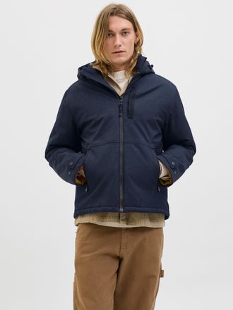 Jack & Jones Outdoorjacke JACK & JONES JJEPARKER DOVER JACKET SN, Herren, Gr. XXL, blau (sky captain), Web, Obermaterial: 100% Polyester, unifarben, regular fit, h