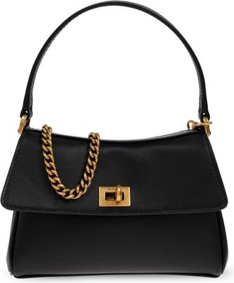 Balenciaga Rodeo Bag With Chain Nano - Dames - Handtassen - Zwart - ONE Size - Leer - Tassen