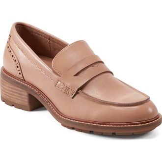 Earth Lindy Penny Loafer in Light Natural at Nordstrom Rack, Size 7.5