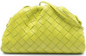Bottega Veneta Pre-owned Bottega Veneta Nappa Intrecciato The Mini Pouch Crossbody B09301174Q