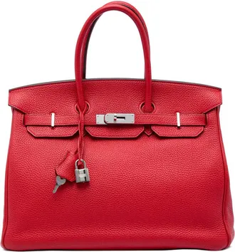 Herm&egrave;s Pre-owned Hermes Togo Birkin Retourne 35 Satchel Ladies 4BPHWELIH22N3BUK
