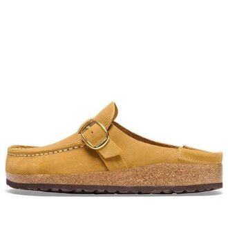 Birkenstock (WMNS) Birkenstock Buckley Suede Embossed Corduroy Cork Brown 1026235