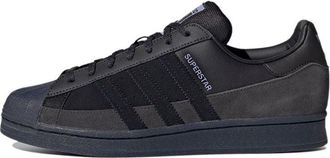 adidas originals Superstar Shoes Black Grey Blue FX5564
