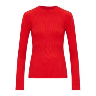 Moncler Sweatshirts, female, Red, Size: XS Day-Namic Sweatshirt