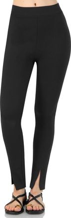 Ivonne Legging with Leg Slits in Black at Nordstrom, Size 10