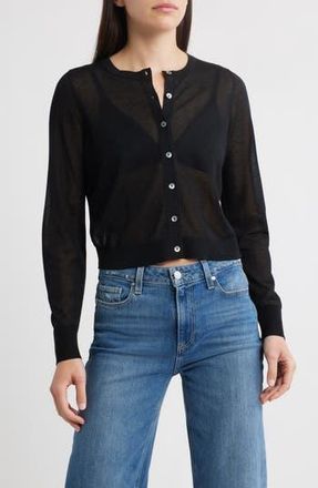 Rails Lakelyn Fine Knit Cardigan in Black at Nordstrom Rack, Size Medium