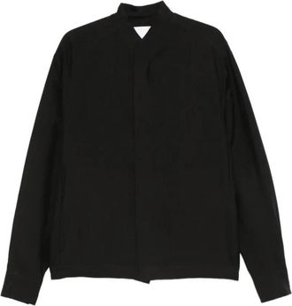 Costumein Base Collarless Jacket - Heren - Zomerjassen - Zwart - L - Jassen