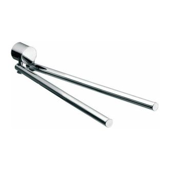 Emco Emco - Toallero Rondo 2, De 2 Brazos, Giratorio, 364 Mm, Cromado