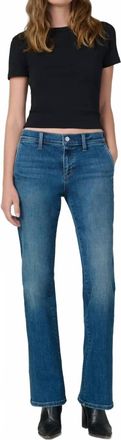 Joe's Provocateur Mid Rise Petite Bootcut Jeans In Crave