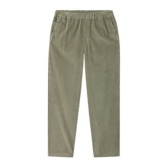 American Vintage Padow Broek - Heren - Broeken - Groen - Maat: M Katoen
