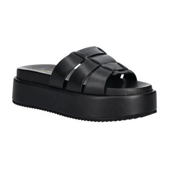 Buffalo Noa Mule Ms - Dames - Schoenen - Zwart - Maat: 41 EU Leer