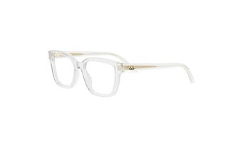 Dior DIORGLOWO S1F Demo Square Ladies Eyeglasses CD50128F 026 51
