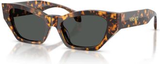 Versace 0ve4488u Bold Angular Cat-Eye Sunglasses