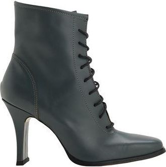 8 by YOOX LEATHER SQUARE-TOE ANKLE BOOTS