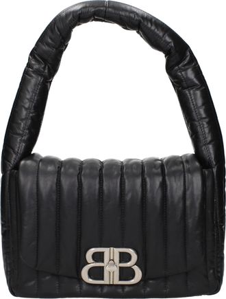 Balenciaga Monaco Handtaschen Damen Leder Schwarz