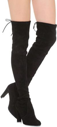 Stuart Weitzman Womens Highland Suede Over-the-knee Boot