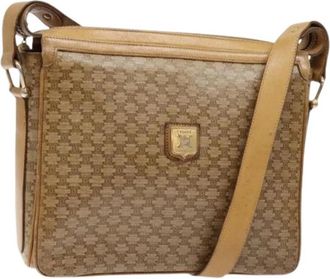 Celine Pre-owned Canvas celine-bags - Dames - Vintage Schoudertas - Beige - ONE Size - Vintage